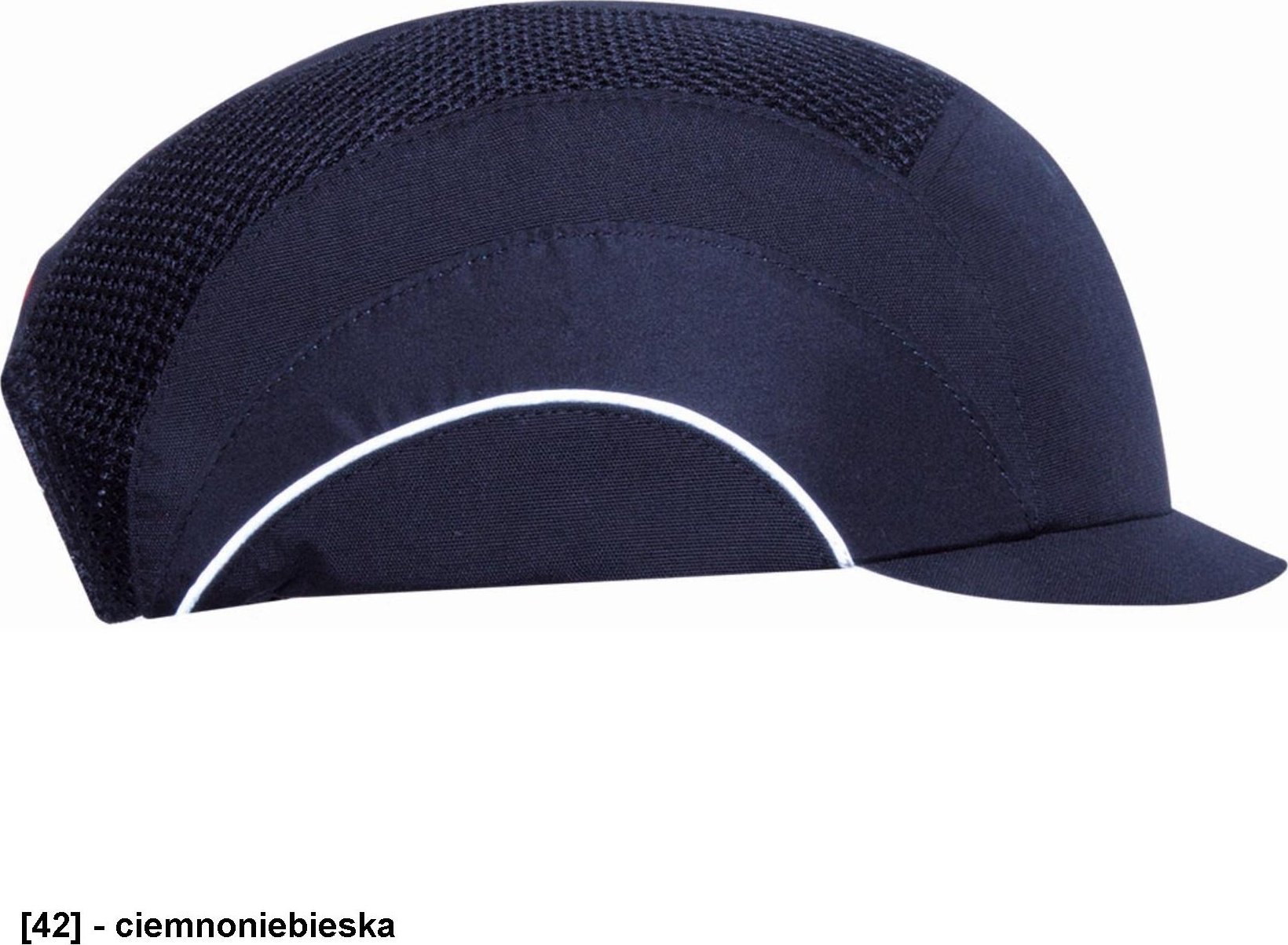 HARDCAP A1+ (DŁUGOŚĆ DASZKU 3 CM) - czapka ochronna - ciemnoniebieska