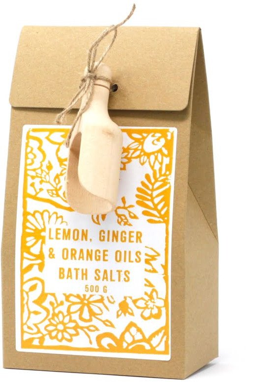 Sól do kąpieli - Cytryna i Imbir