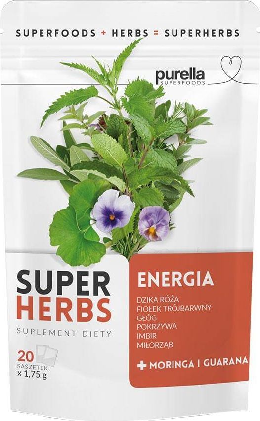 Purella Food Mieszanka ziołowa Energia 35 g