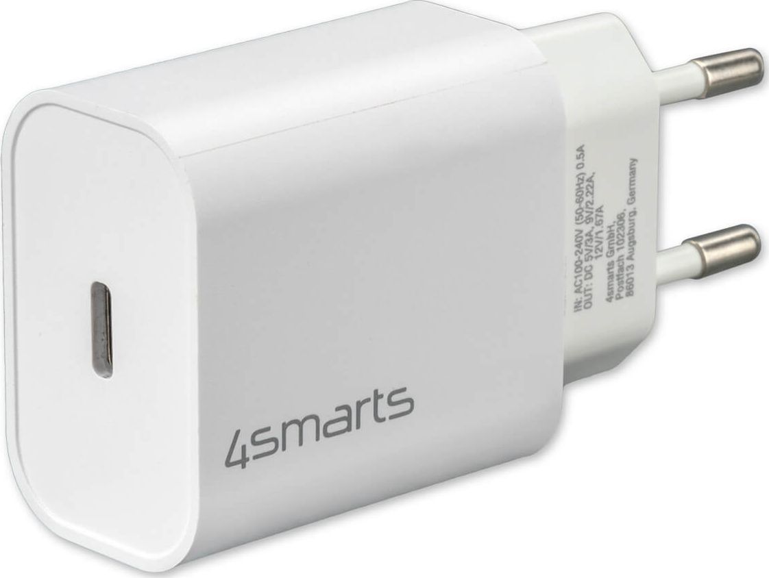 Ładowarka 4smarts VoltPlug 1x USB-C 3 A (4S465591)