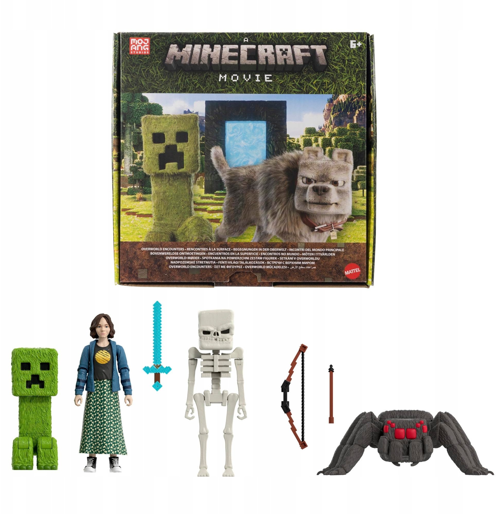 Mattel Minecraft JFR70 zestaw historii z 4
