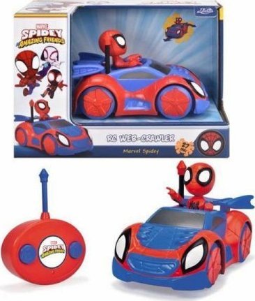 Simba Samochód Sterowany Radiowo Spidey Web Crawler 2 Części (21 x 34 x 18,5 cm)