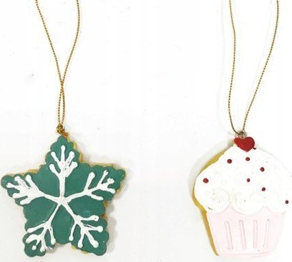 Kaemingk Zawieszka na choinkę świąteczna mix 13 cm