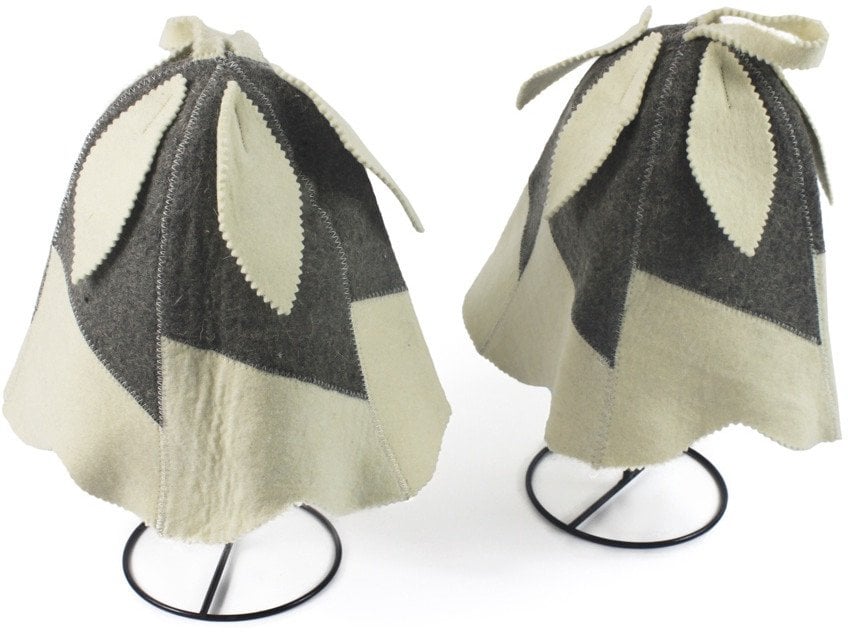 BATHHOUSE CAP WITH LEAVES