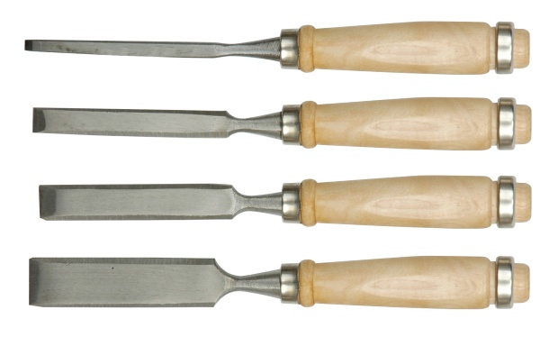 Vorel Dłuta stolarskie 6x12x18x24mm zestaw 4szt. (25500)