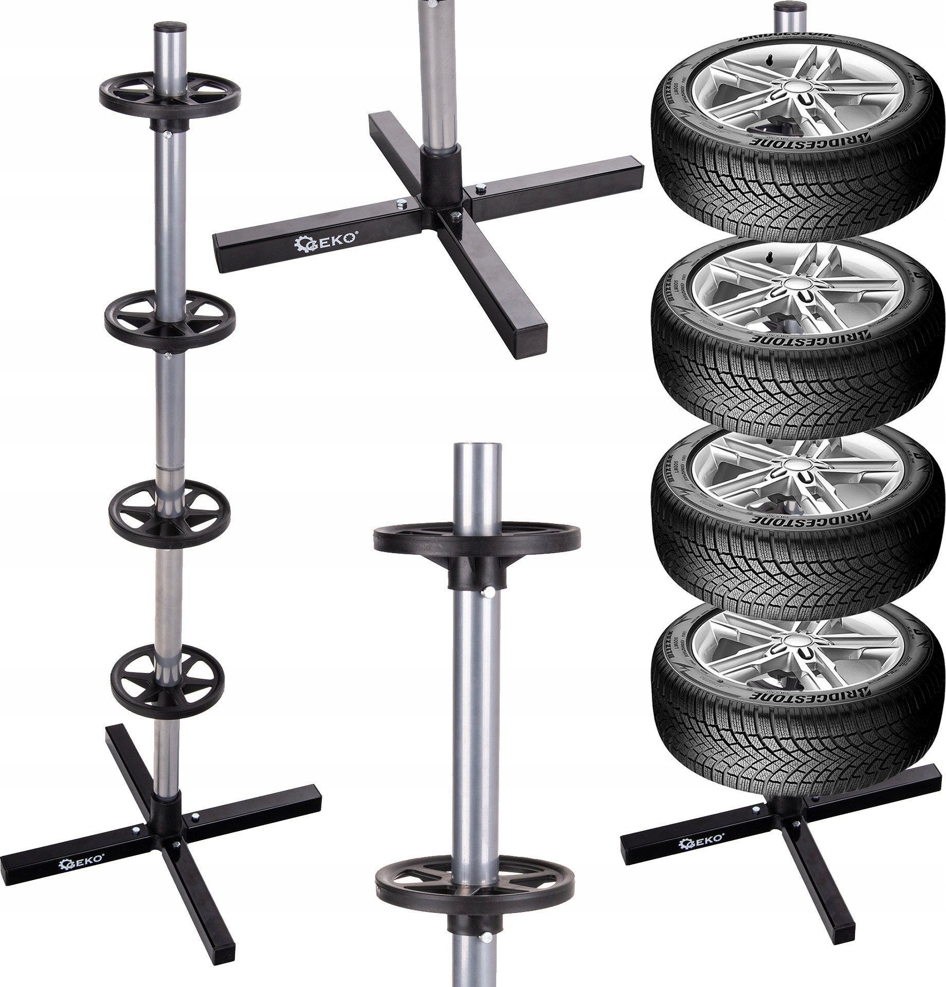 Geko Stojak na koła 100kg (6)