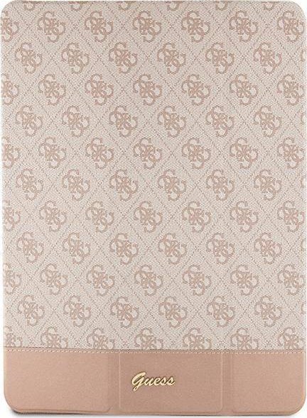 Etui na tablet Guess Etui GUFCP12PS4SGP Apple iPad Pro 12.9 2020/2021/2022 (4., 5. i 6. generacji) różowy/pink 4G Stripe Allover