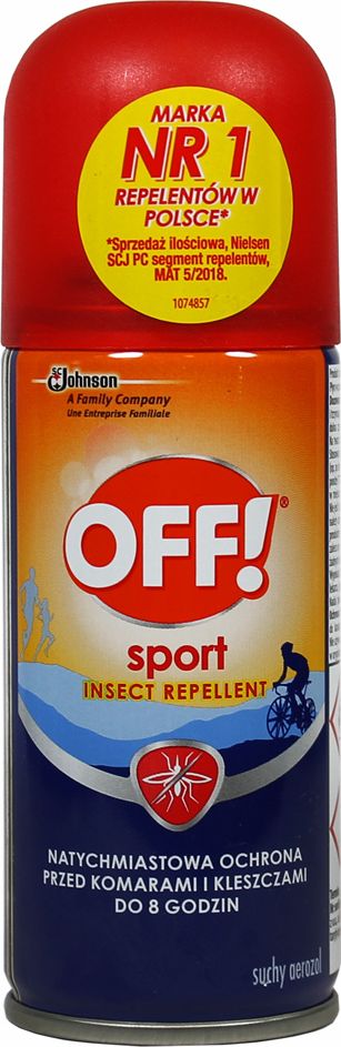 SCJohnson Repelent przeciw komarom i kleszczom