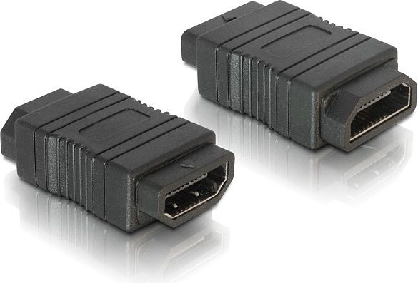Adapter AV Delock HDMI - HDMI czarny (65049)