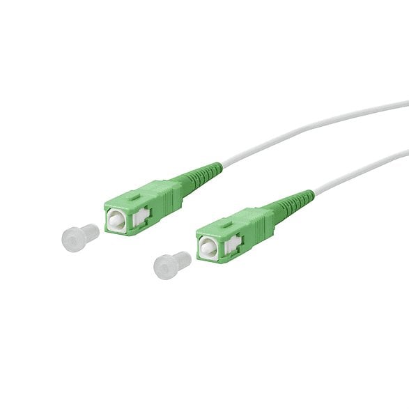 Kabel krosowy METZ CONNECT OpDAT, SC-S APC/SC-S APC OS2, 5 m