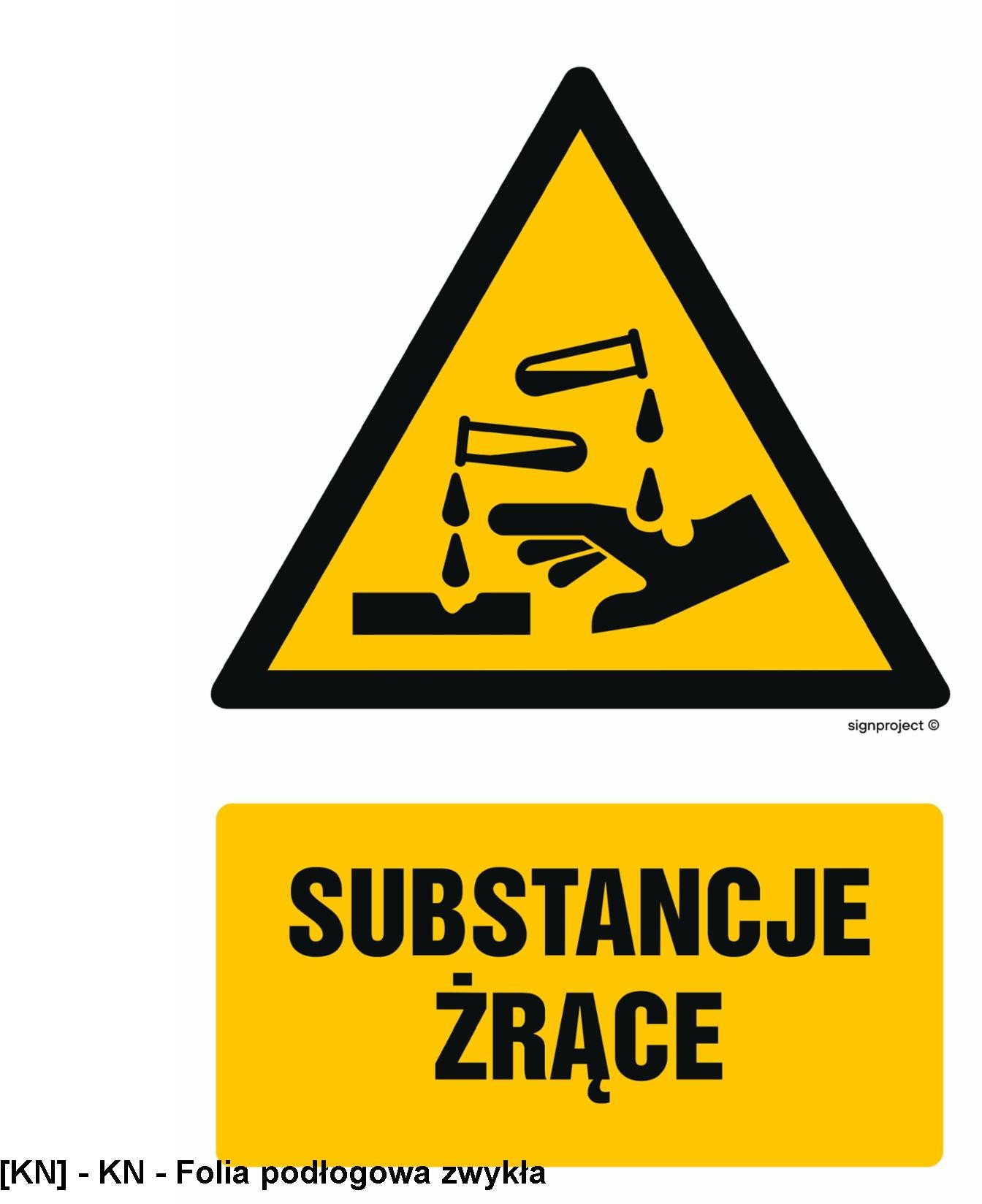 GF009 - Substancje żrące 700x1050