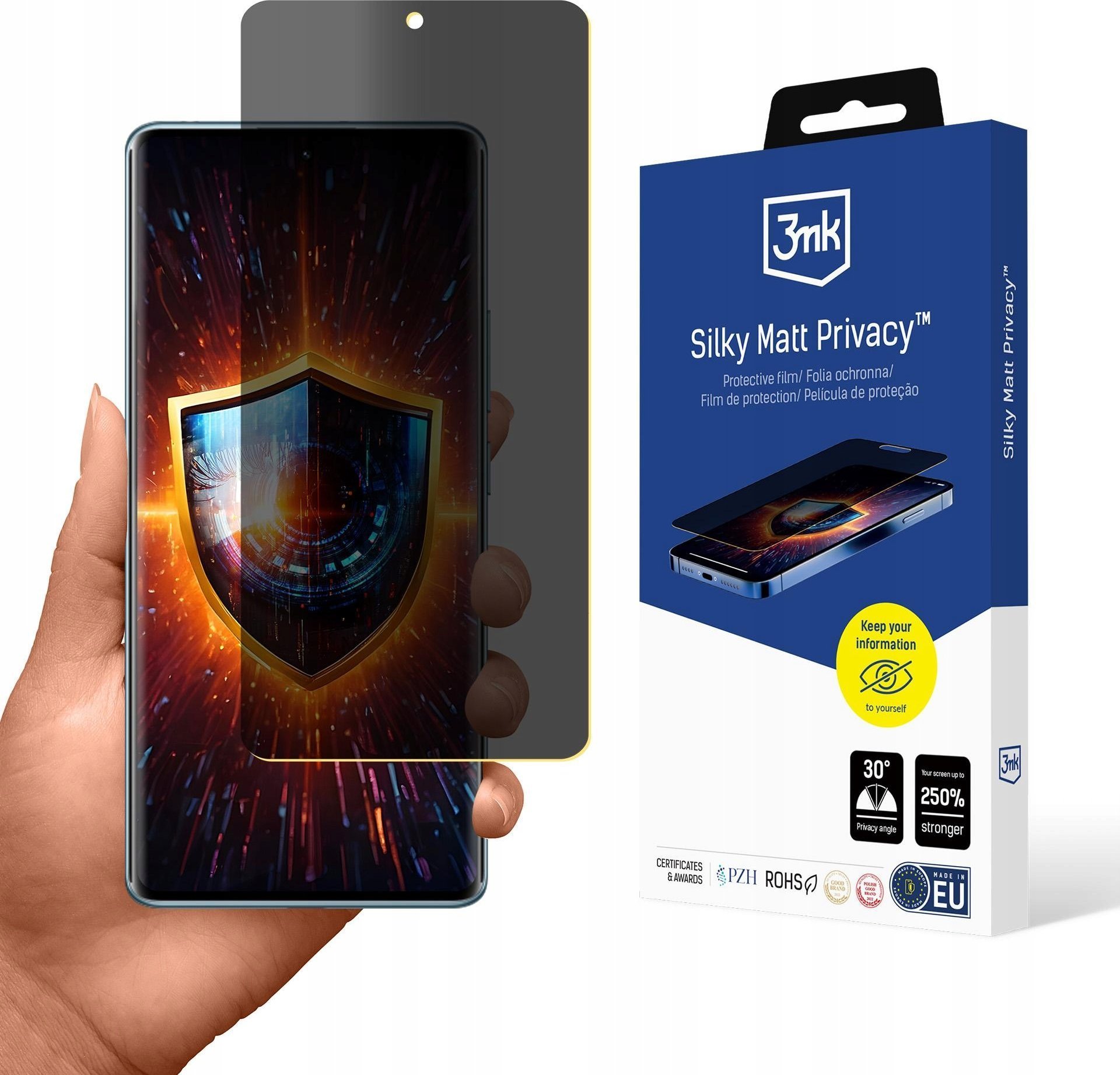 3mk Silky Matt Privacy pro Redmi Note 14 Pro 4G