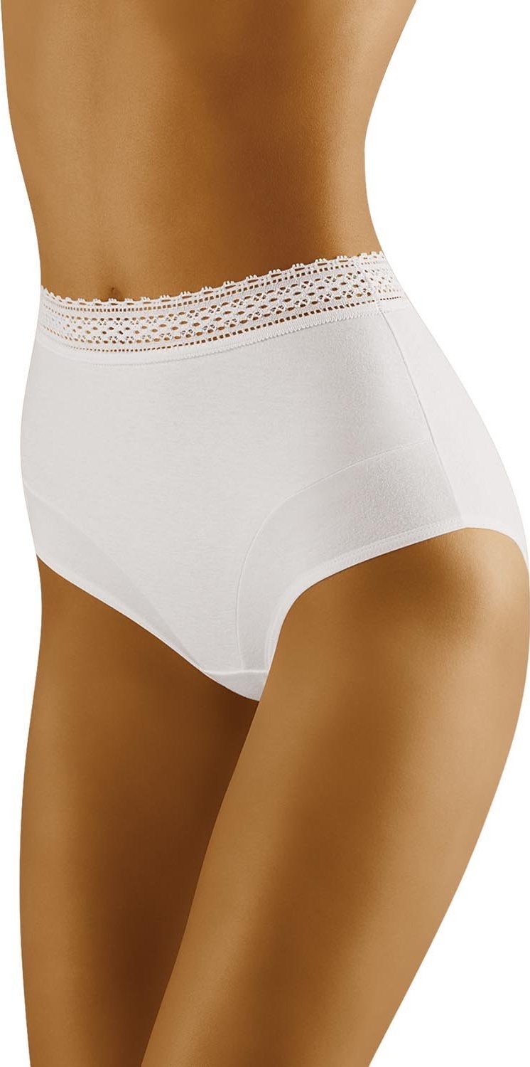 Wolbar Wol-Bar Eco-Go biały L Majtki wysokie figi