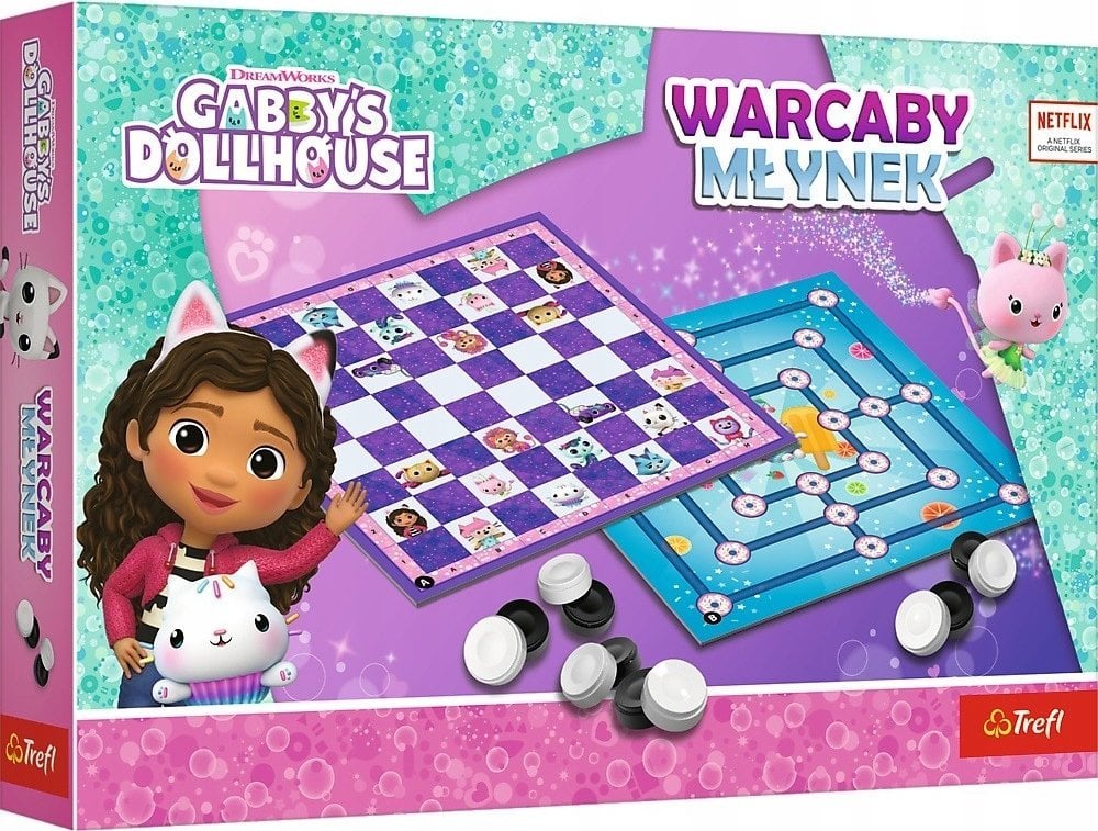 GRA Warcaby i Młynek Gabby_s Dollhouse 02800