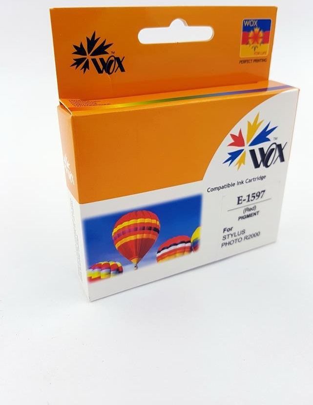 Tusz THI Zgodny Tusz Red do EPSON Stylus Photo R2000 / T1597 C13T15974010 / Czerwony / 17ml / zamiennik uniwersalny