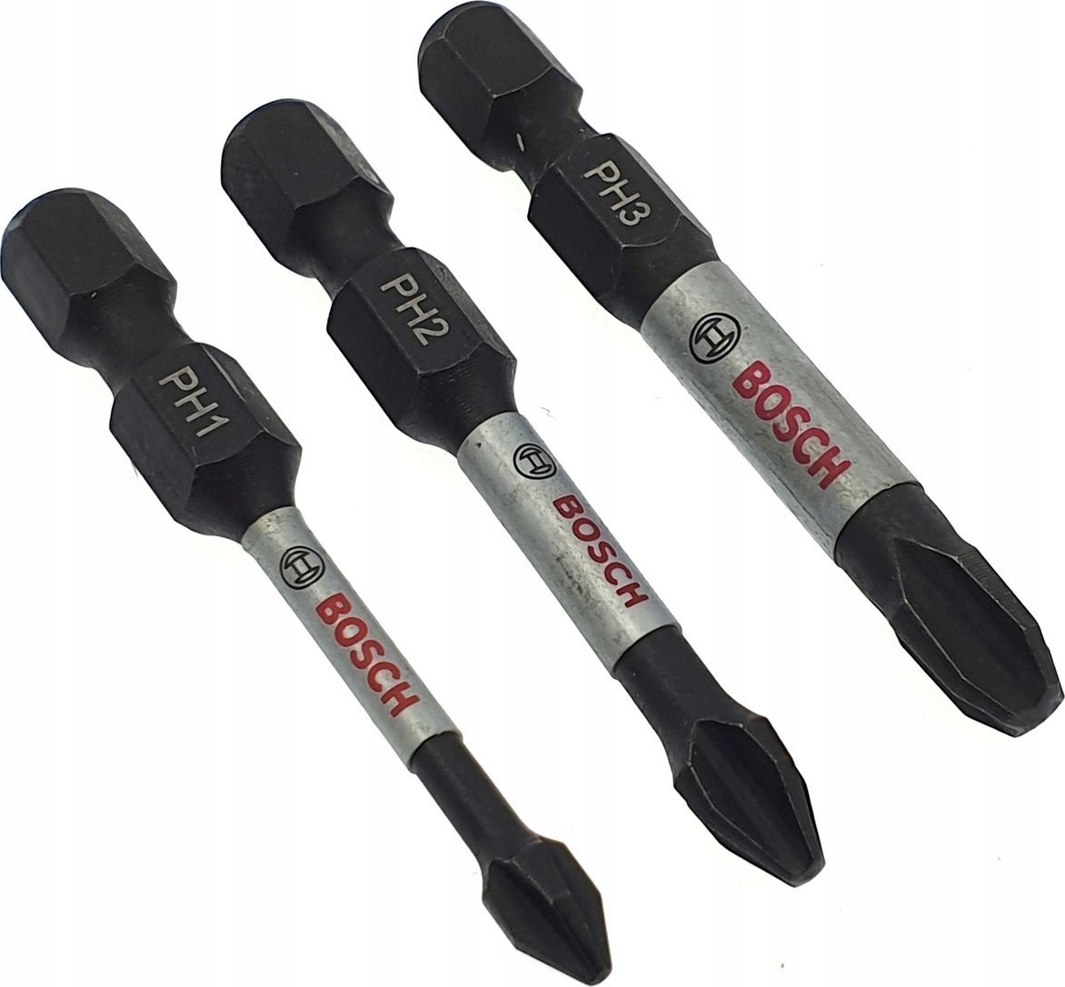 Bosch ZESTAW BITOW IMPACT CONTROL 3 SZT. 50MM / PH1, PH2, PH3 / BOSCH