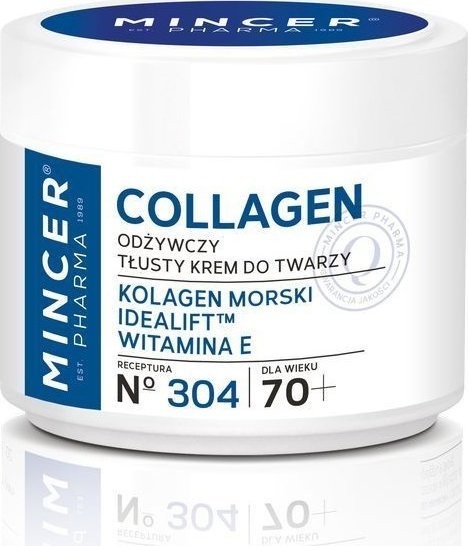 Mincer Pharma Collagen 70+ Krem tłusty odżywczy nr 304 50ml