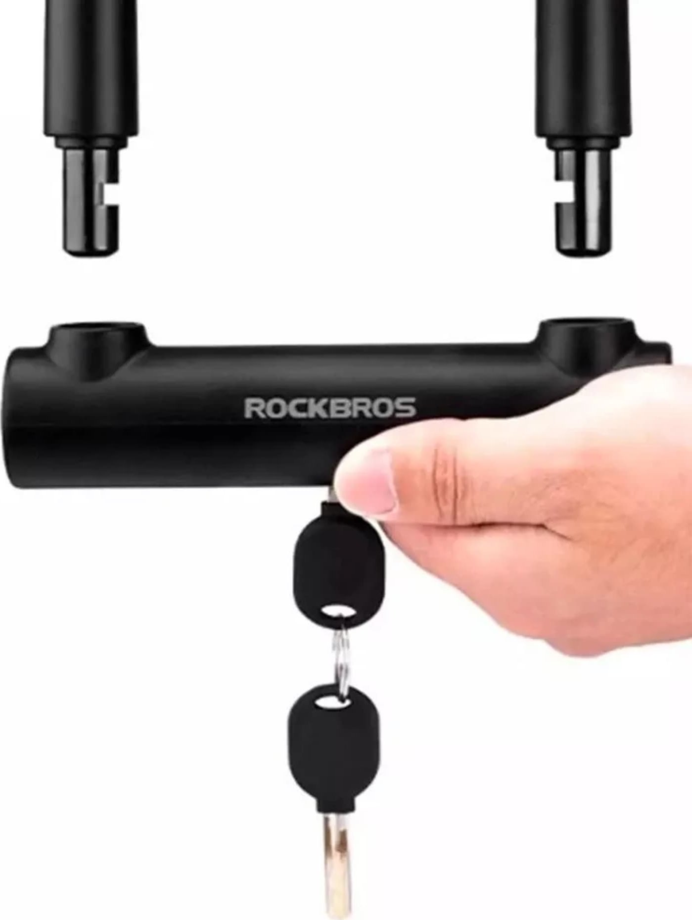 RockBros Zapięcie rowerowe Rockbros RKS610-BK U-lock - czarne