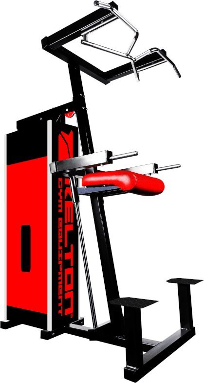 KELTON Kelton podciąganie na drążku klęcząc ze wspomaganiem PMS19