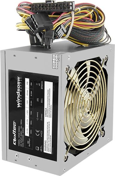 Zasilacz Qoltec Wind 505W (ATX 505W WIND)