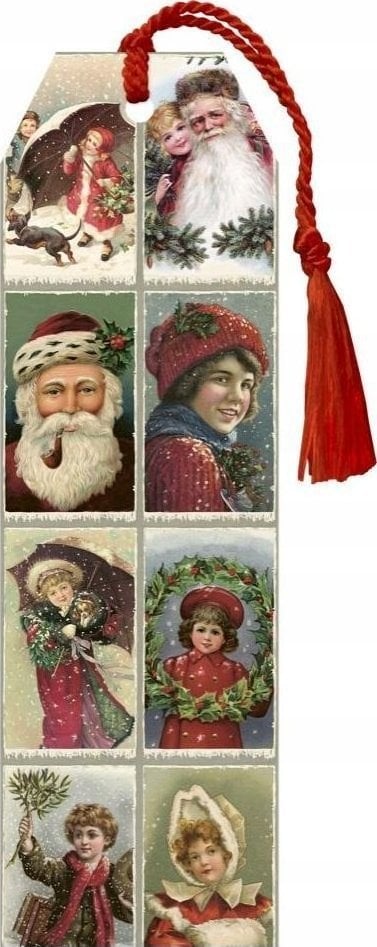 Skona Ting Zakładka 108 ze wstążką Święta Bożego Narodzenia