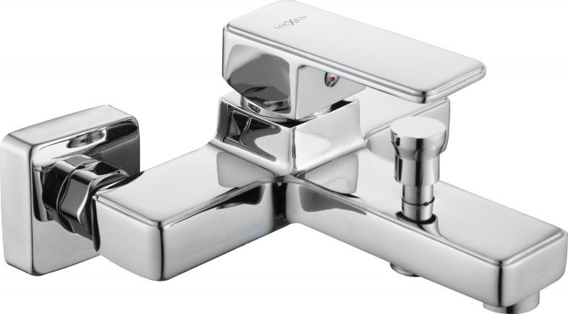 Bateria wannowa Mexen Cetus ścienne chrom