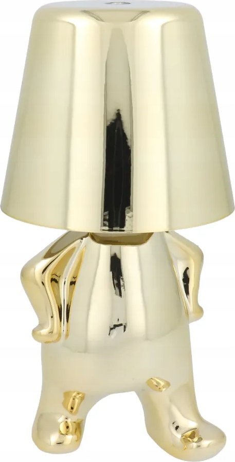 Lampka biurkowa OEM Lampka nocna GOLD MAN Art Deco stojący (wzór 1) MLTL