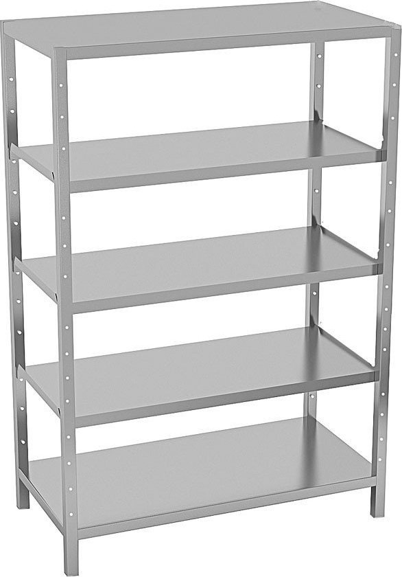 qBox Regał warsztatowy wym. 1350 x 2000 x 400 mm, ładowność 200 kg na półkę (półki 4)