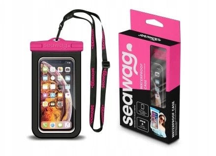 Seawag Element Proof Case - wodoodporne etui do telefonu (black/pink)