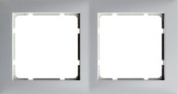 Hager Ramka podwójna BERKER biała - 5310128989