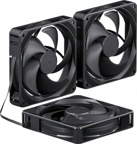 Wentylator upHere U2K Czarny 3-pack