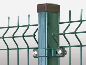 Metalurgia Słupek do ogrodzenia 200cm 60x40mm zielony