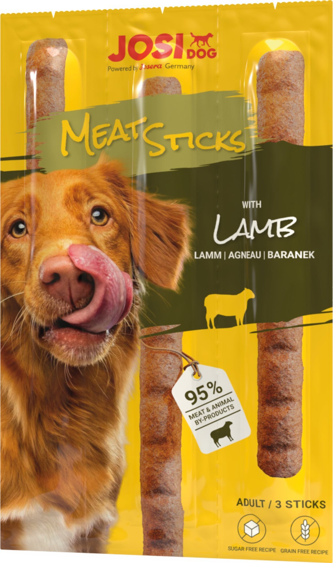 JosiDog Meat Sticks z jagnięciną 33g