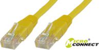 MicroConnect U/UTP CAT5e 1M Yellow PVC (B-UTP501Y)