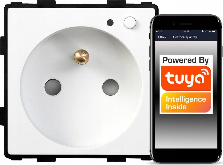 RTX Gniazdko Sterowane Podtynkowe WiFi Tuya RTX SH