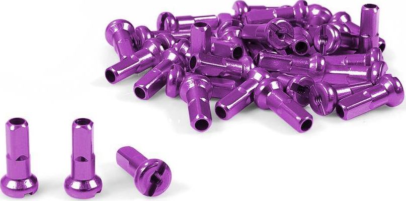 Dartmoor Nyple Dartmoor aluminiowe fioletowe komplet 38 szt