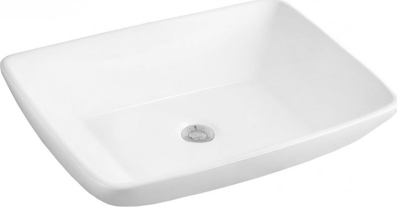 Umywalka Mexen Mexen Ana umywalka nablatowa 59 x 44 cm biała - 21095900