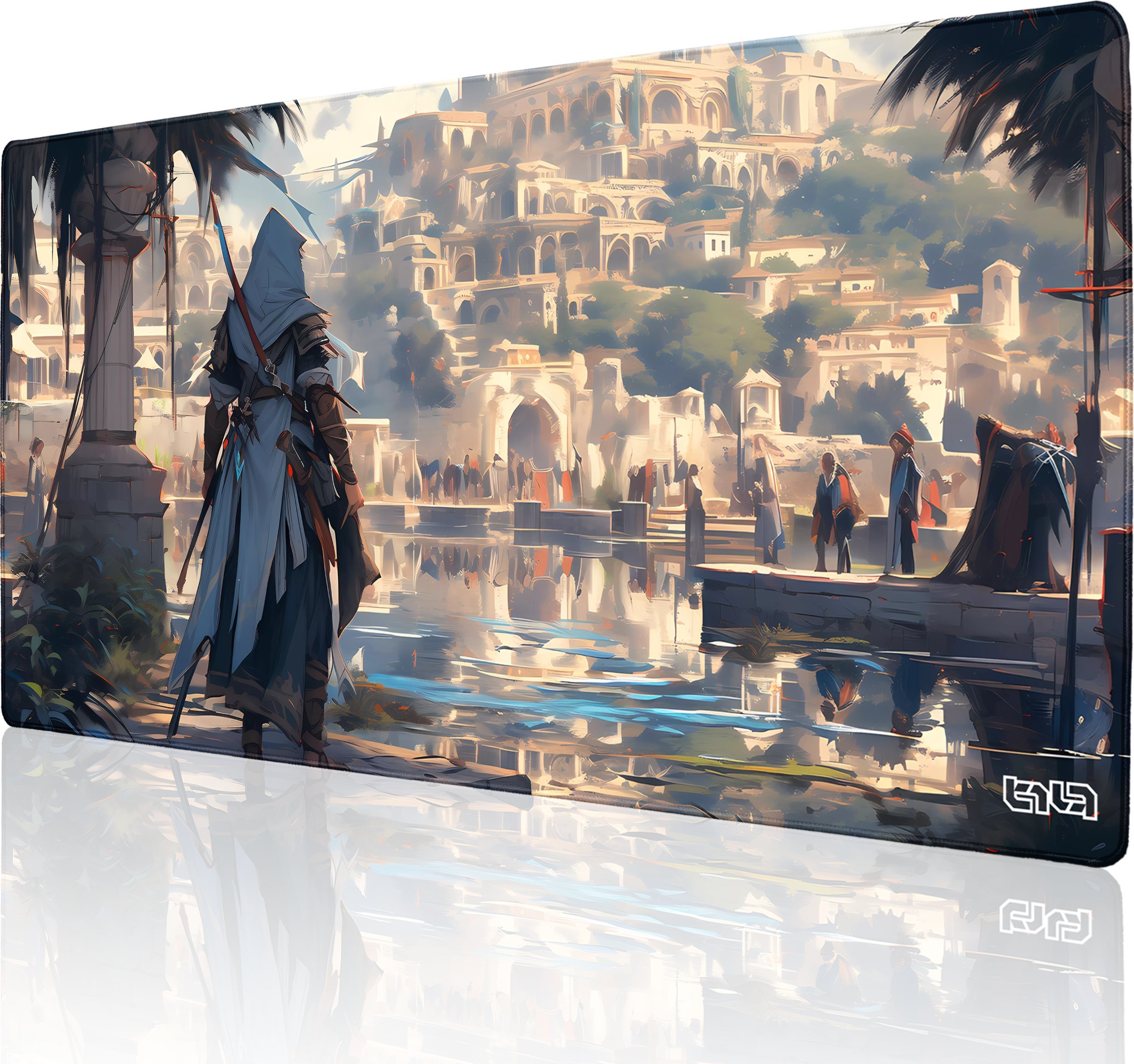 Podkładka Tilt PODKŁADKA GAMINGOWA Asasyn w Babilonie 100x50 TILT Wodoodporna Prezent XL