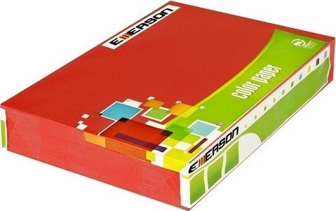 Emerson Papier ksero A4 80g czerwony 500 arkuszy