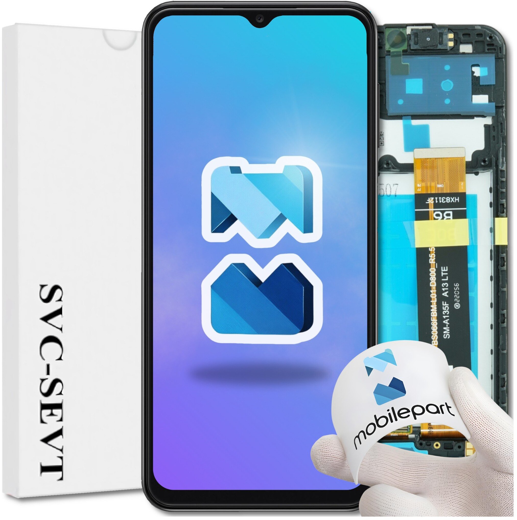 Wyświetlacz do Samsung Galaxy A13 4G LCD SM-A135F Ramka Oryginał Mobilepart