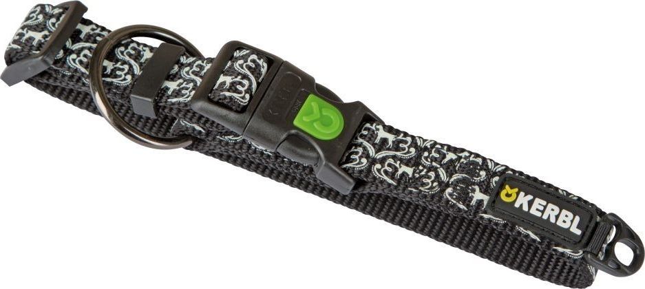 Kerbl KERBL Obroża Shiny Night, 25 - 40 cm x 20 mm