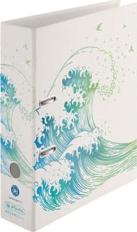 Segregator Herlitz Classic dźwigniowy A4 80mm biały (AD630HR)