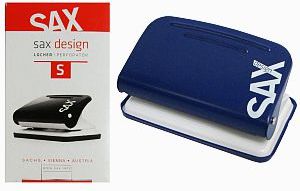 Dziurkacz SAX 218 12 kartek Niebieski (WIKR-987643)