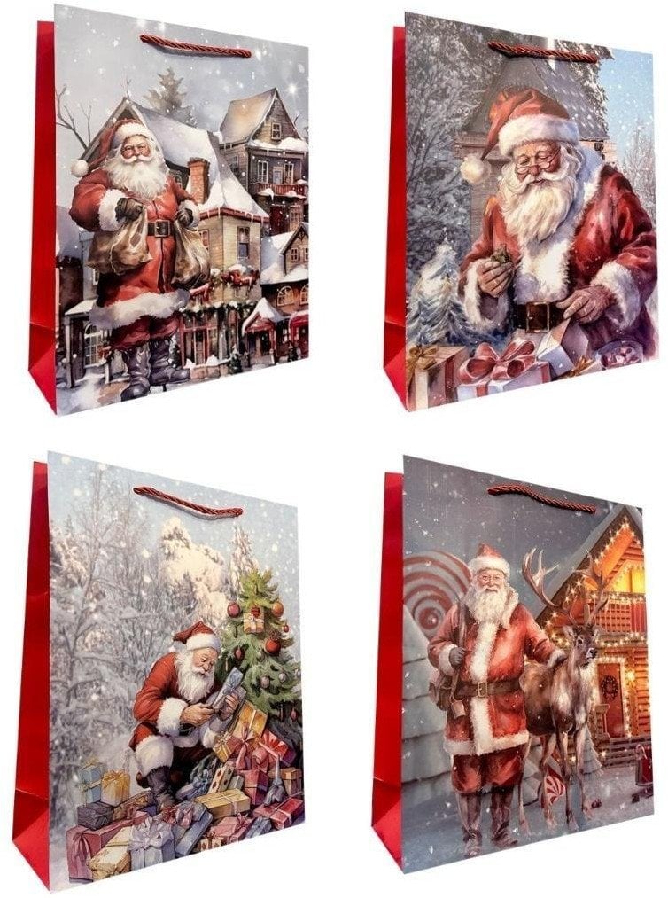 Torebka ozdobna prezentowa JP DW6021A 31x40x12 cm mix cena za 1 szt