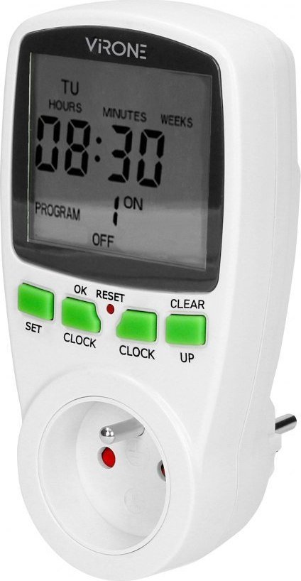 Orno Elektroniczny programator czasowy DT-1 z wyświetlaczem LCD