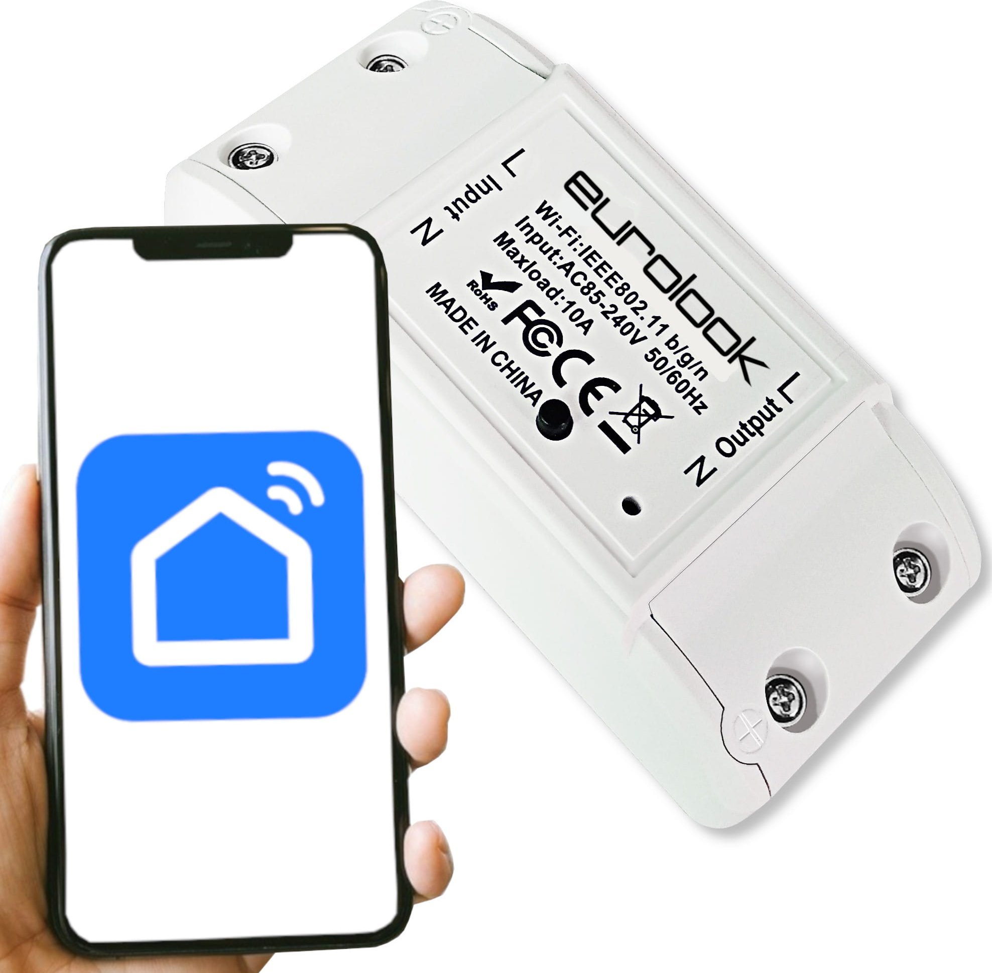 Eurolook Inteligentny Przekaźnik Tuya EUROLOOK EM-2