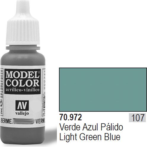 Vallejo Farba Nr107 Light Green Blue17ml - 70972