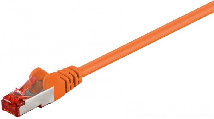 Goobay Patchcord, CAT6, S/FTP, 3m, pomarańczowy (95506)