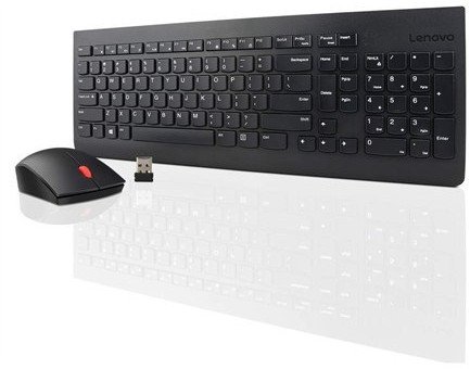 Klawiatura + mysz Lenovo Zestaw bezprzewodowy klawiatura i mysz Lenovo 510 (czarny)