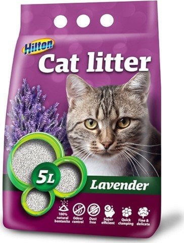 Żwirek dla kota Hilton Lawenda 5 l